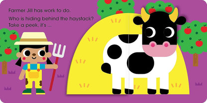 On the Farm: Lift-the-Flap Board Book