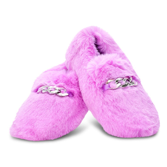 Lavender Loafer Slippers