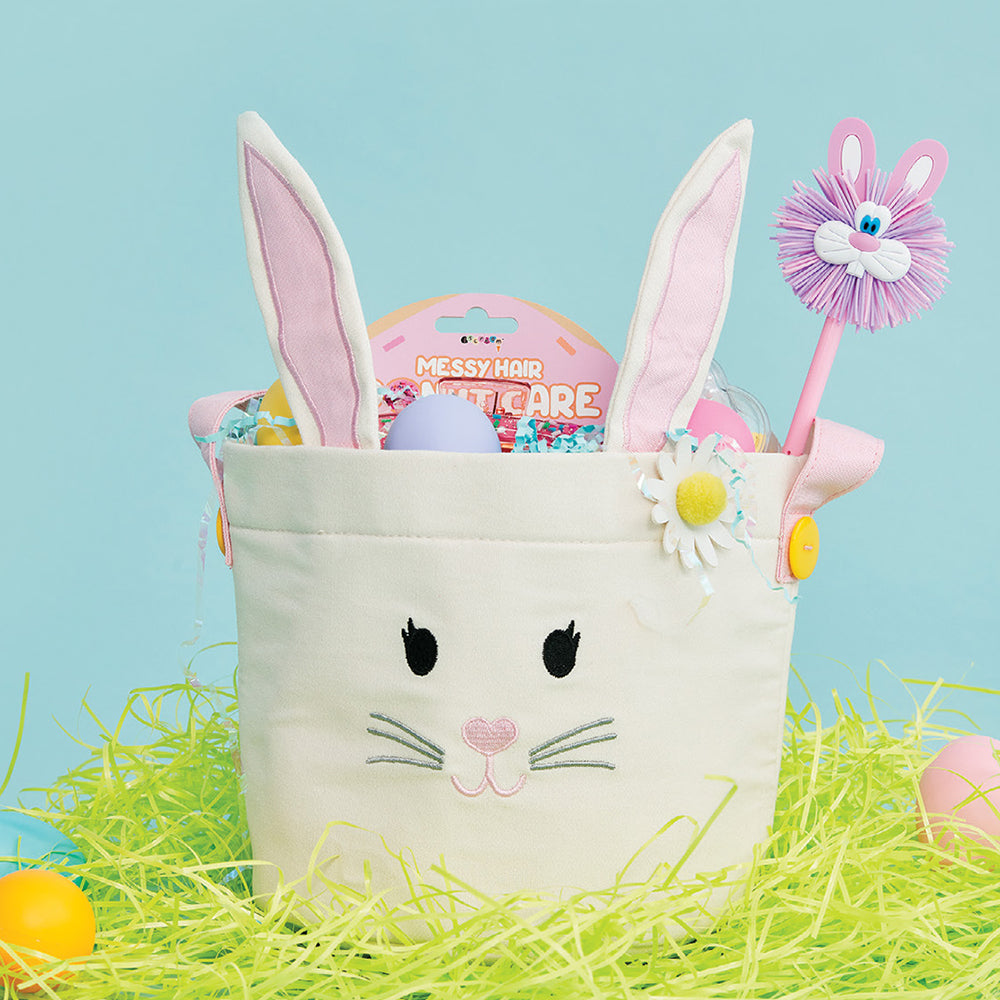 Pink Bunny Basket