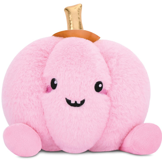 Pink Mini Plush Pumpkin