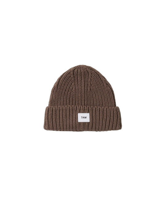 Chunky Beanie - Brown