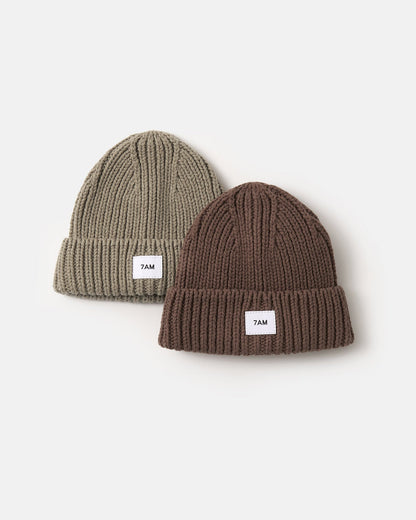 Chunky Beanie - Brown