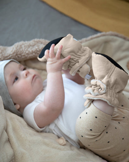 Airy Baby Bootie Slippers - Brush
