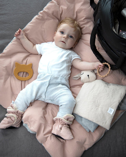 Airy Baby Bootie Slippers - Cameo