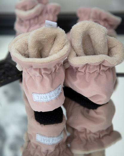 Airy Baby Bootie Slippers - Cameo