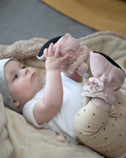 Airy Baby Bootie Slippers - Cameo