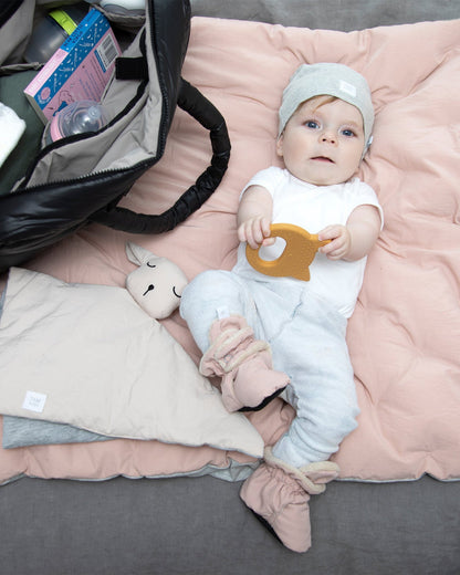 Airy Baby Bootie Slippers - Cameo