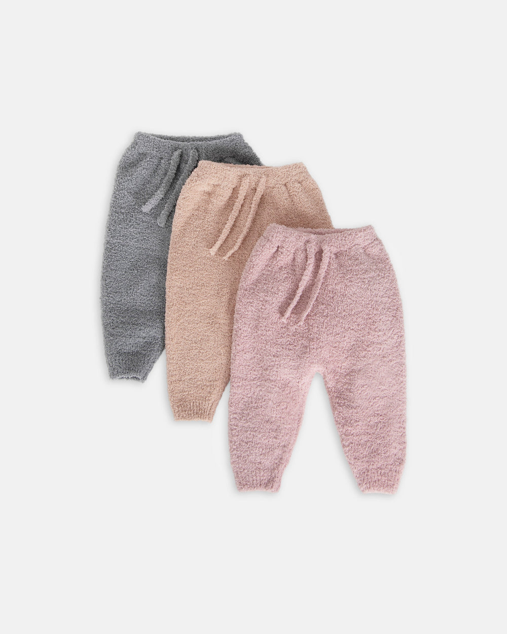 Fuzzy Boxy Lounge Pants - Ash Rose
