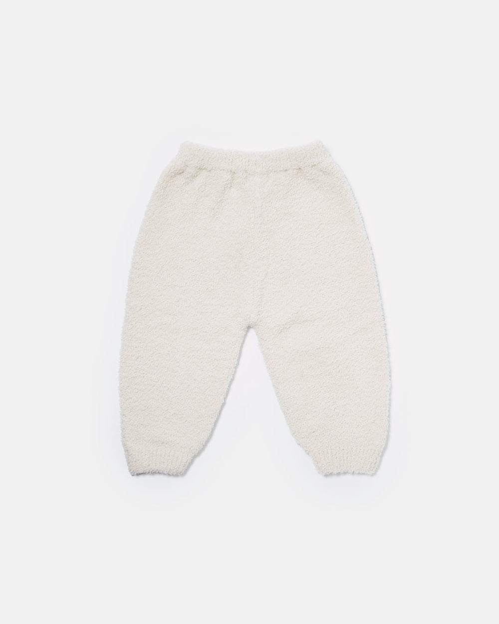 Fuzzy Boxy Lounge Pants - Ecru