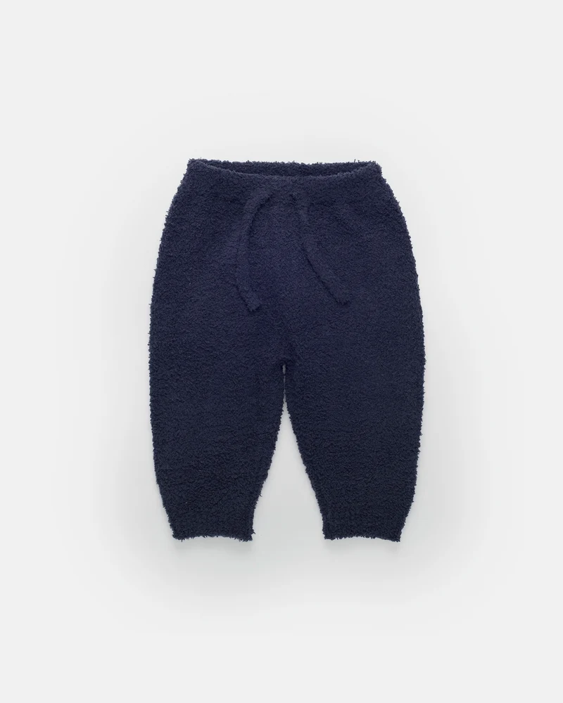Fuzzy Lounge Pants Navy