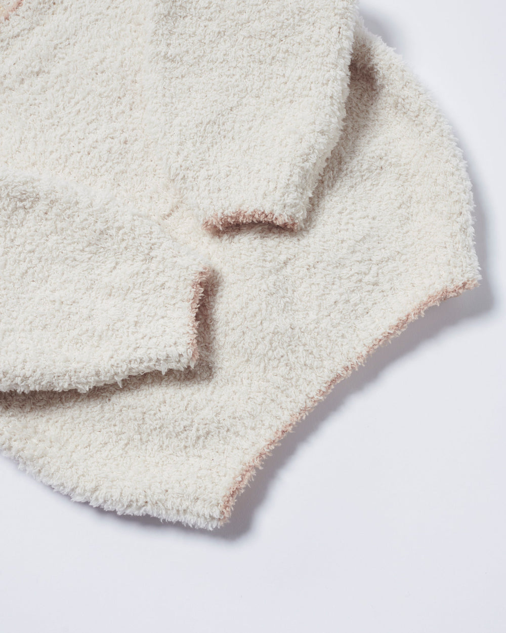 Fuzzy Boxy Sweater - Ecru