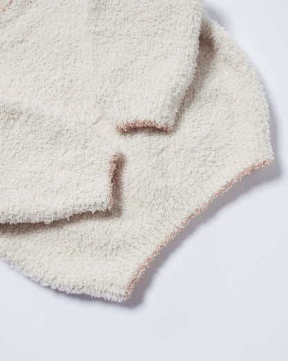 Fuzzy Boxy Sweater - Ecru