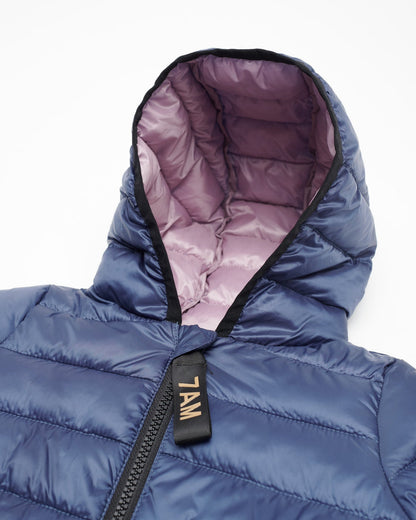 Roll Me Puffer - Mystic Blue Lilac