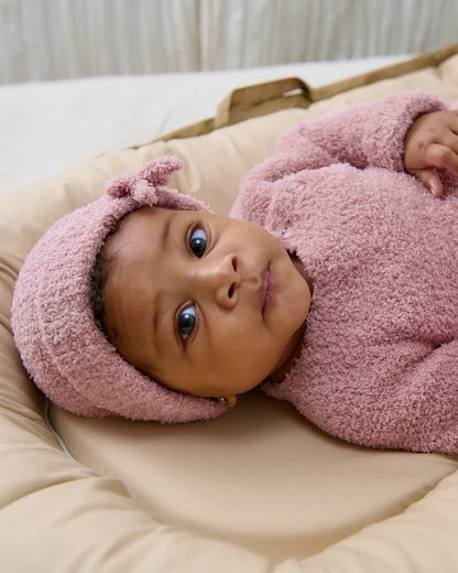 Fuzzy Infant Set Ash Rose