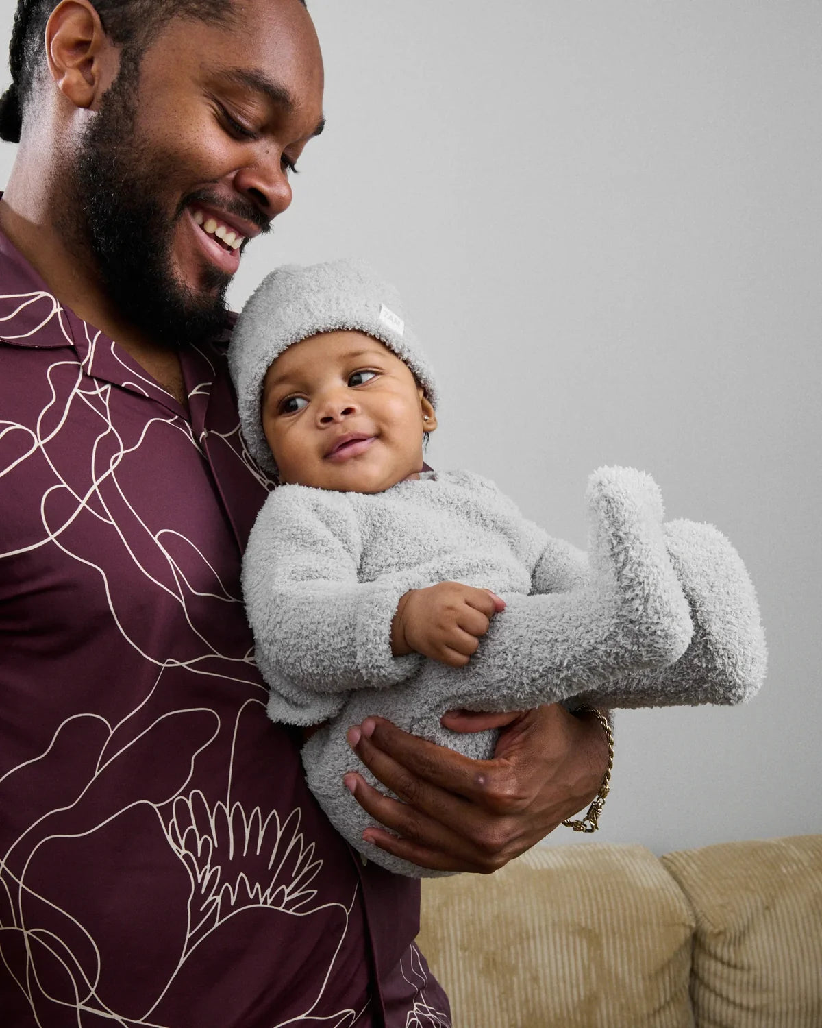 Fuzzy Infant Set Fog