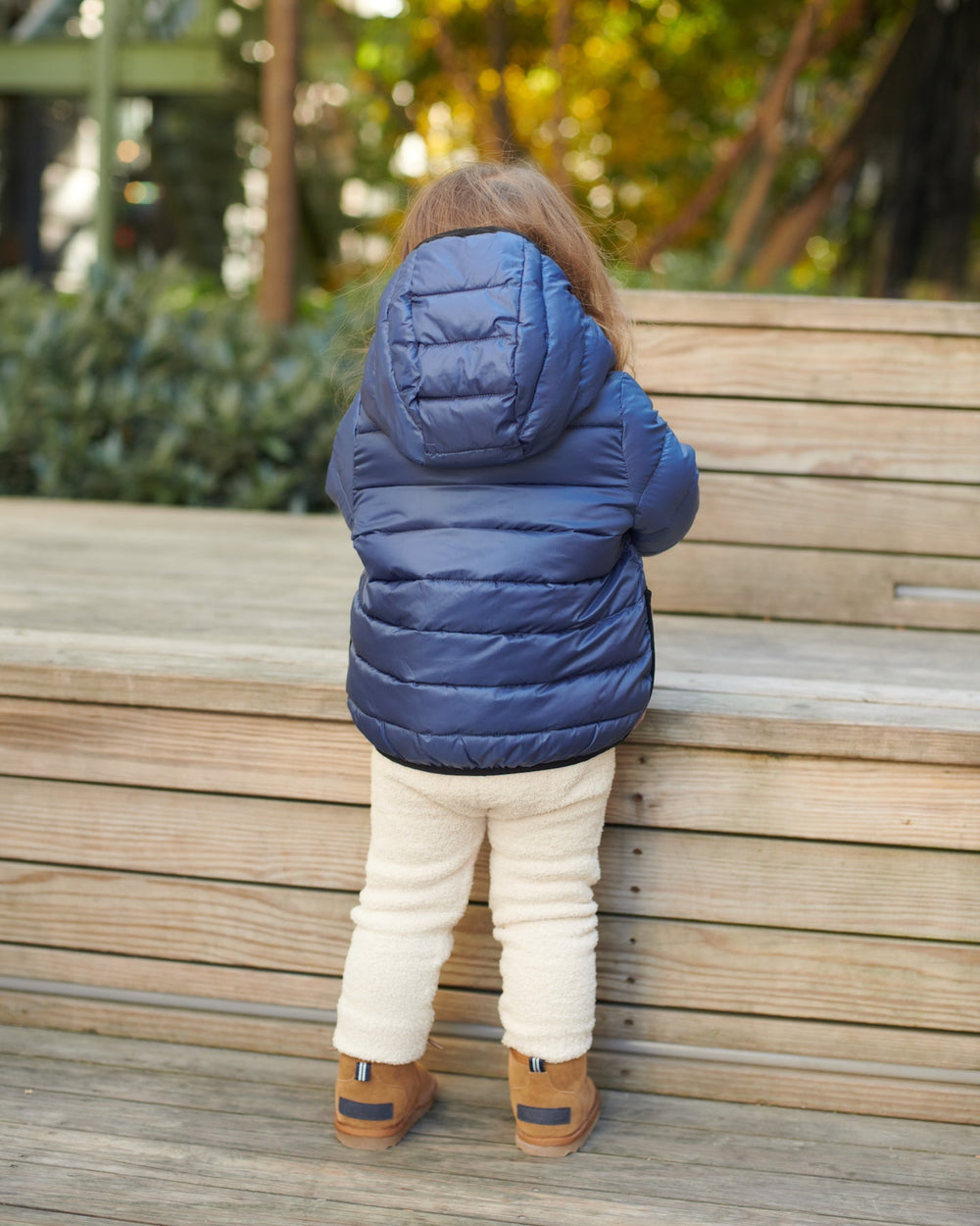 Roll Me Puffer - Mystic Blue Lilac