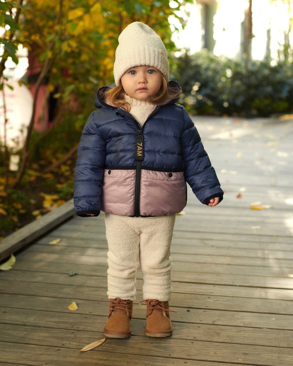 Roll Me Puffer - Mystic Blue Lilac