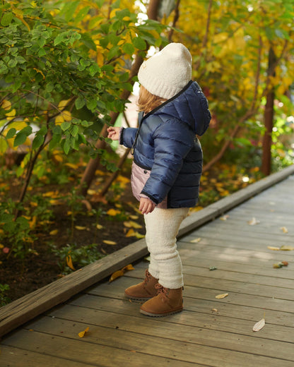 Roll Me Puffer - Mystic Blue Lilac