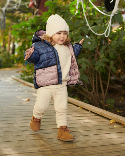 Roll Me Puffer - Mystic Blue Lilac