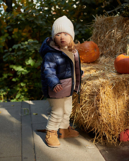 Roll Me Puffer - Mystic Blue Lilac