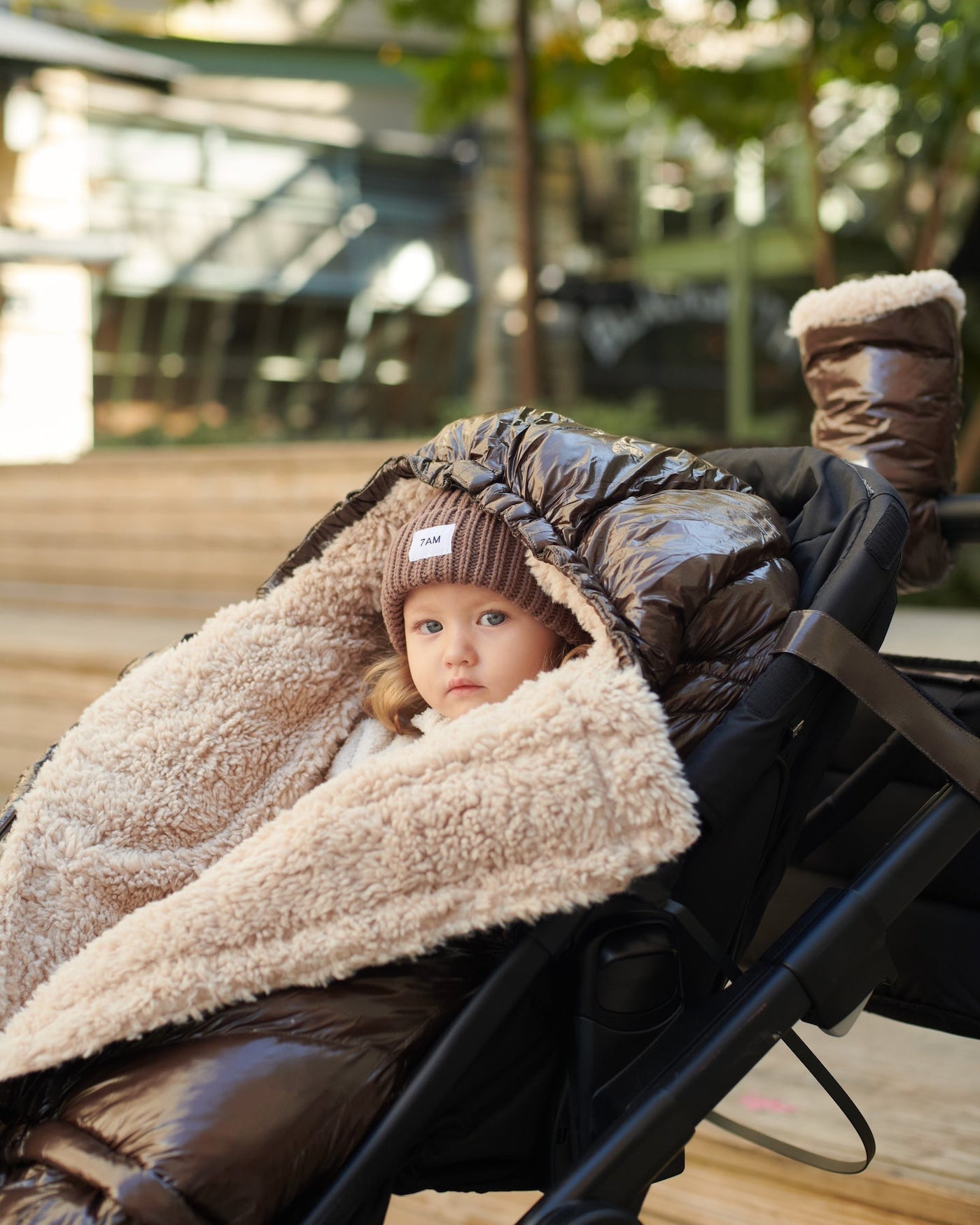 Chunky Beanie - Brown