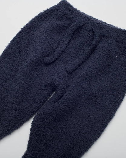 Fuzzy Lounge Pants Navy