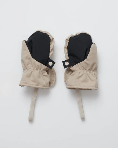 Benji Plush Mittens Oat
