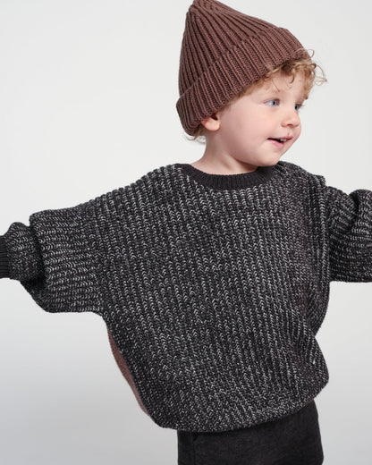 Chunky Beanie - Brown