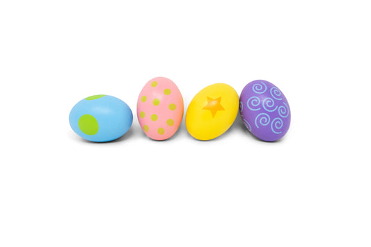 Wooden Egg Rhythm Shakers