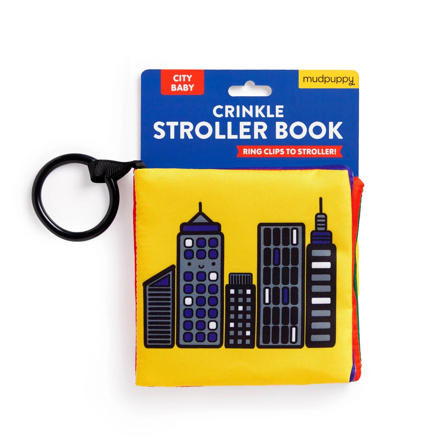 Crinkle Fabric Stroller Book