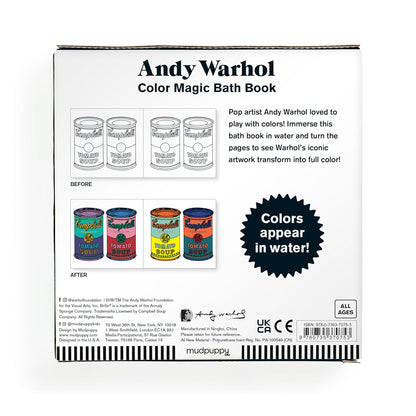 Andy Warhol Color Magic Bath Book
