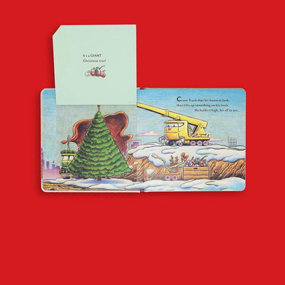 Construction Site Merry and Bright: A Christmas Lift-the-Flap Book