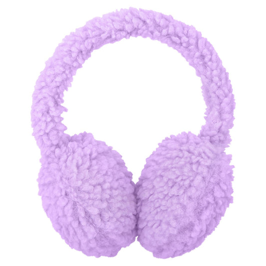 Purple Sherpa Earmuffs