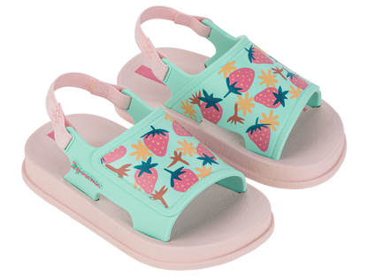 Ipanema soft baby-green/pink