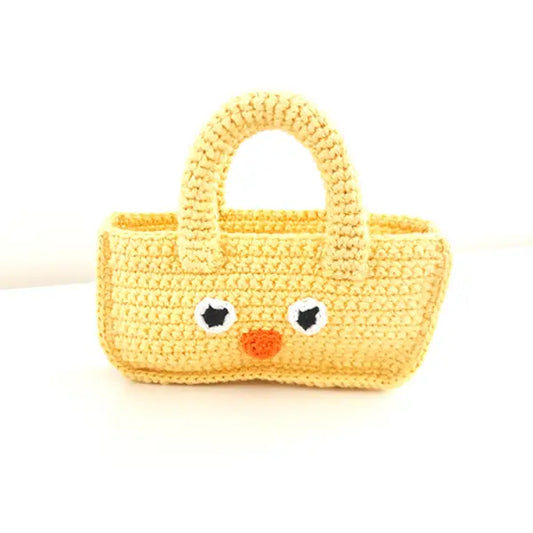 Yellow Chick Easter Basket