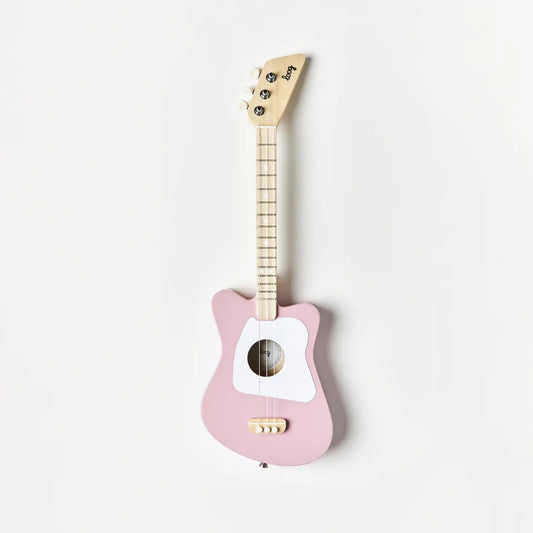 Pink Loog Mini Acoustic Guitar
