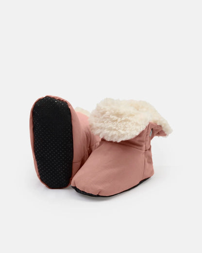 Benji Sherpa Baby Booties Rose Dawn