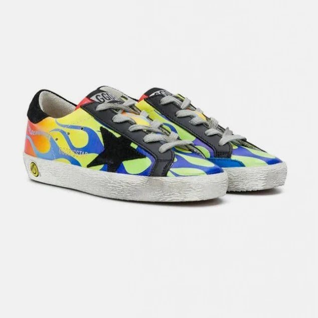 Super-Star Low Top Sneaker Venice Beach/Black Star