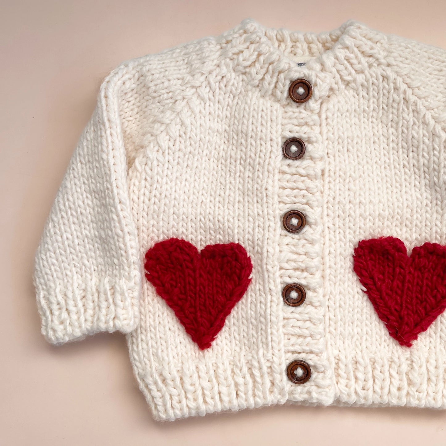 Red Heart Cardigan