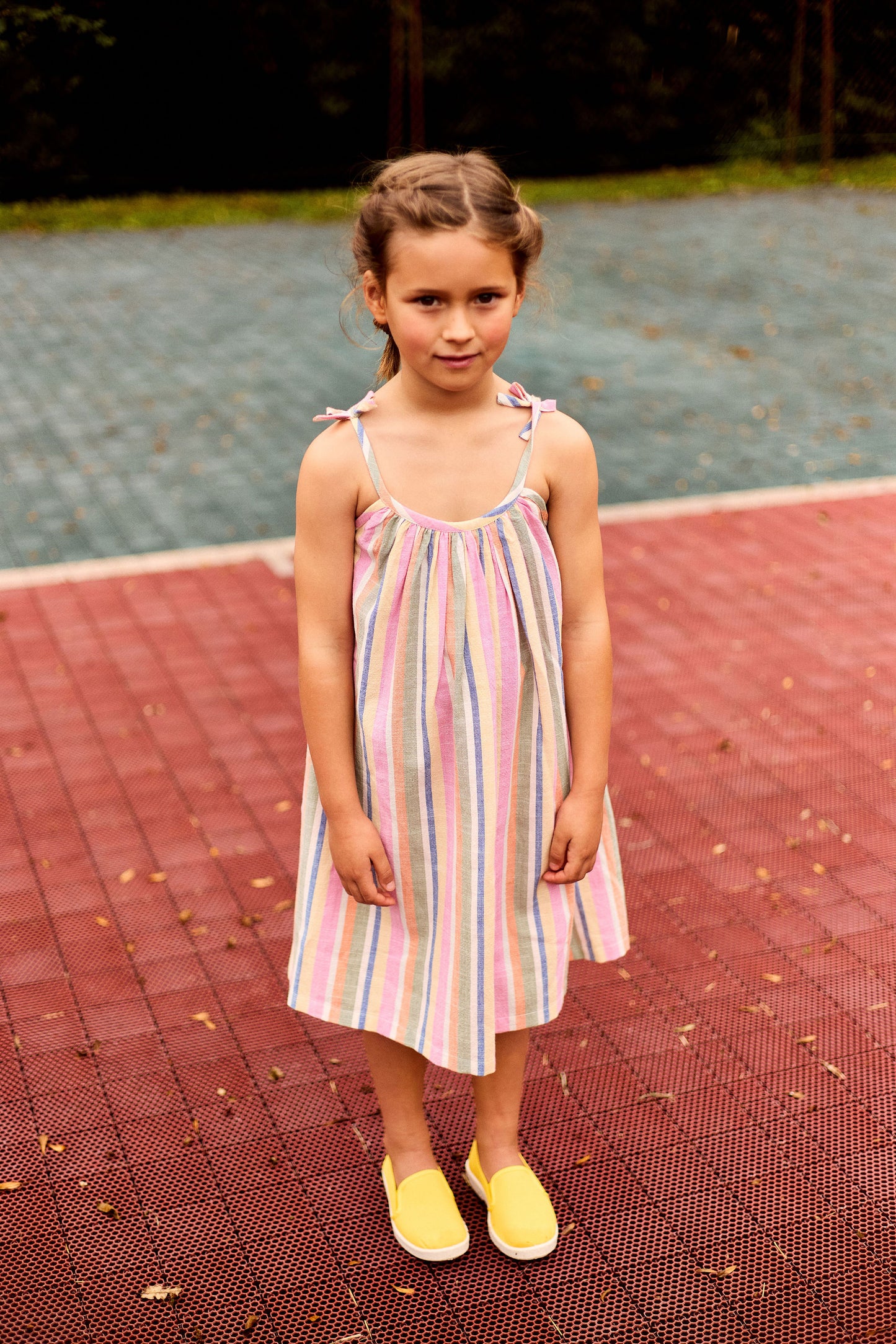 Bayadere Strap Dress