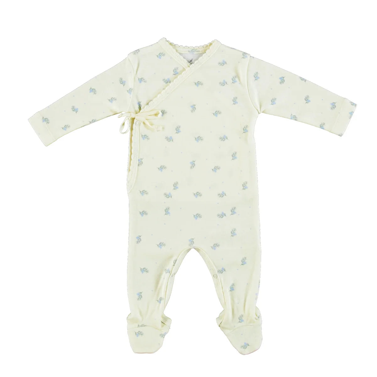 Aaron Wrap Overall Blue Branch