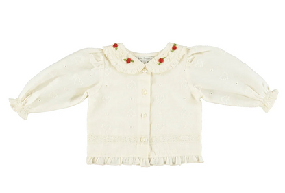 Anita Baby Blouse Heart Lace