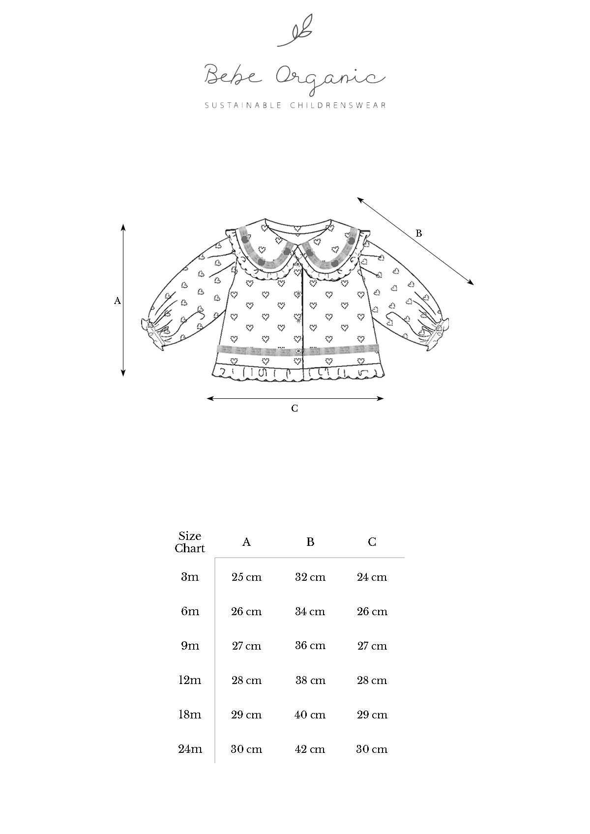 Anita Baby Blouse Heart Lace