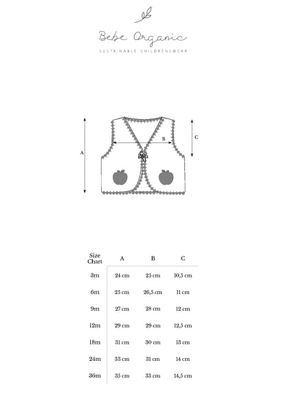 Sherpa Apple Baby Vest