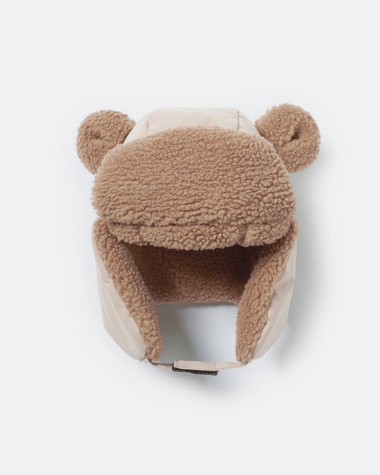 Benji Sherpa The Cub Hat - Oat Cacao