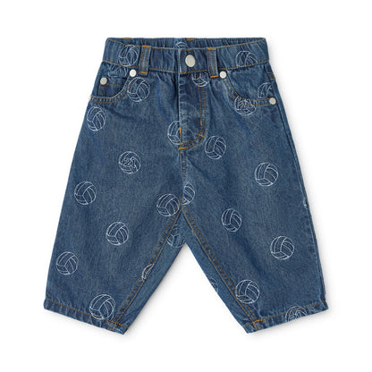 Carl Jeans Dark Blue Soccer Ball