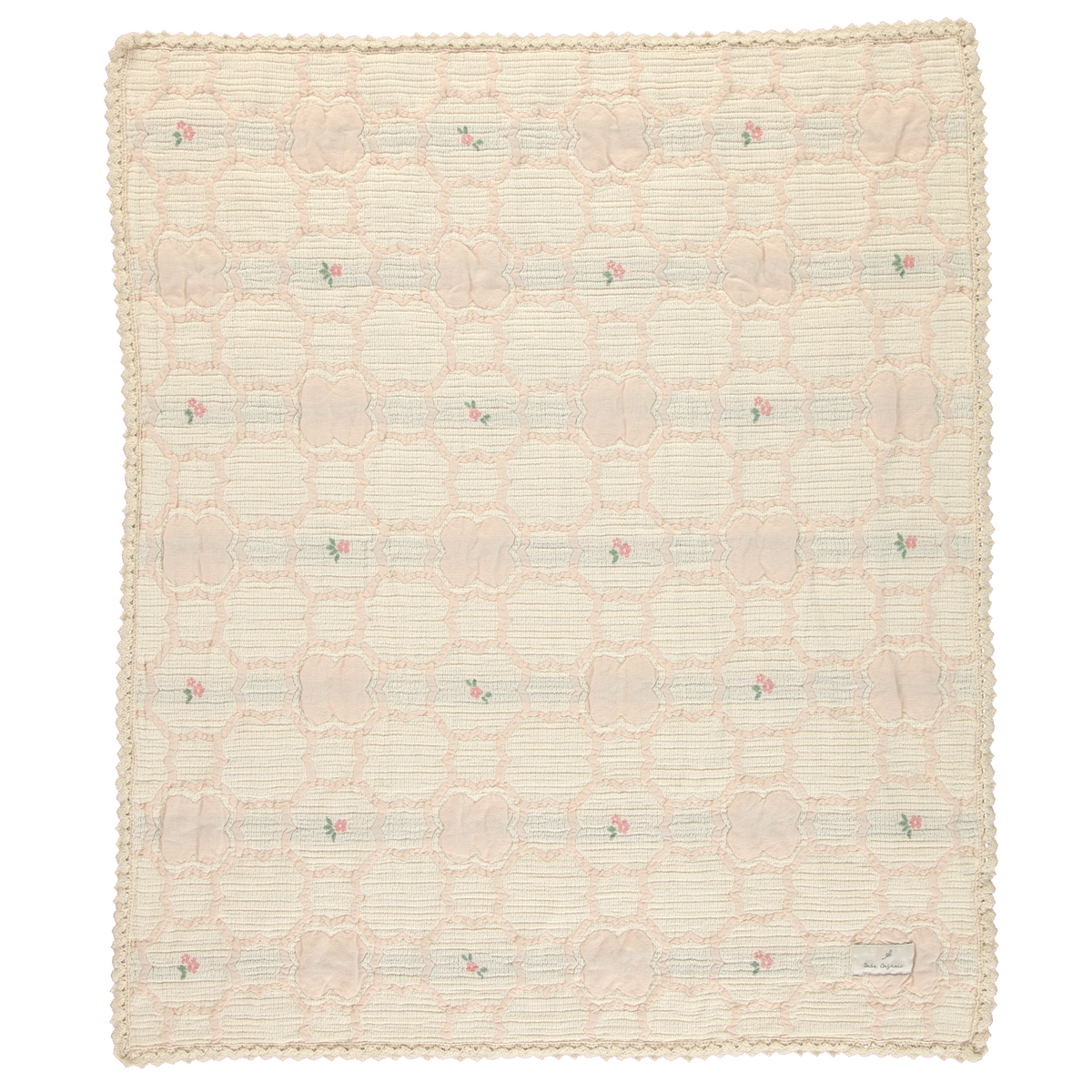 Cleo Blanket Vintage Wallpaper Floral