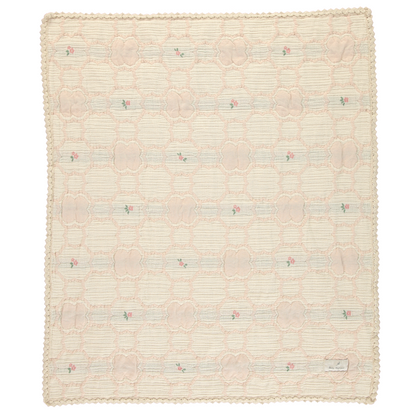 Cleo Blanket Vintage Wallpaper Floral