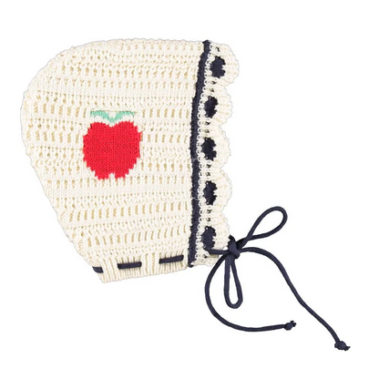 Daisy Bonnet Apple Knit