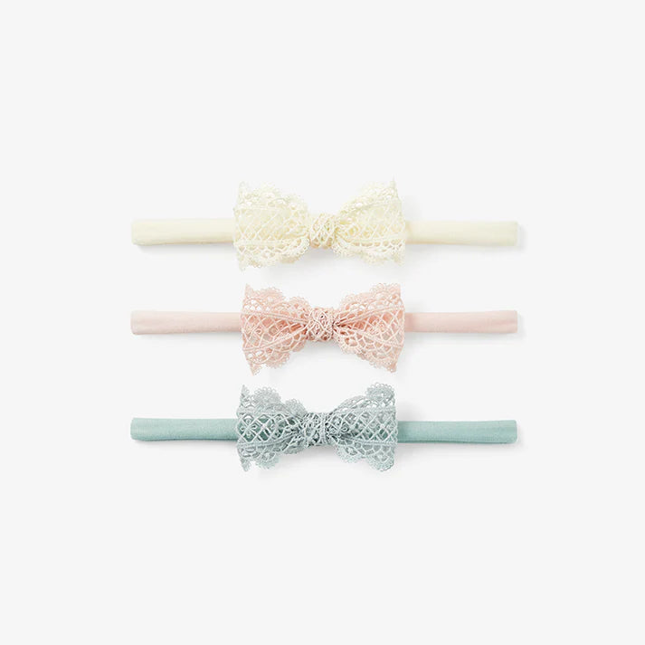 Lacey Bows Headband 0-12M